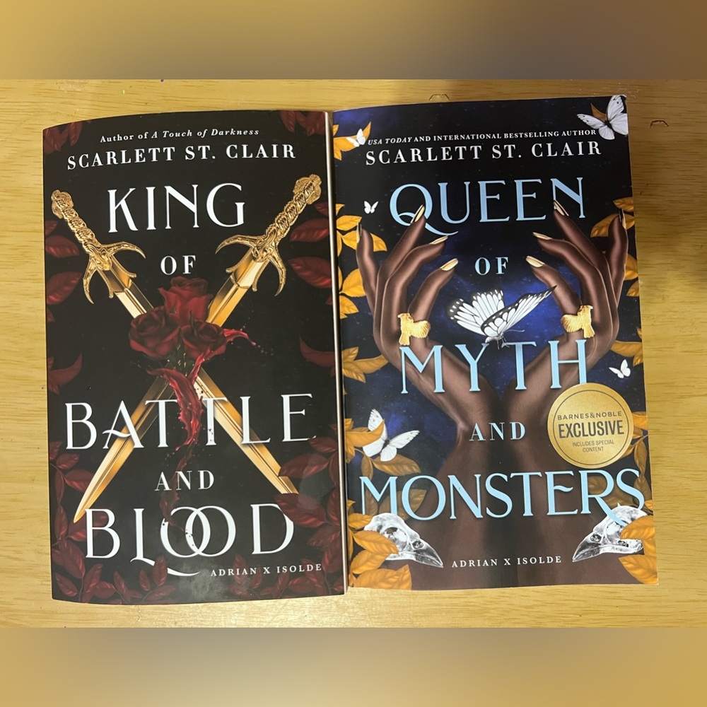 Adrain X Isolde series by Scarlett St. Claire.